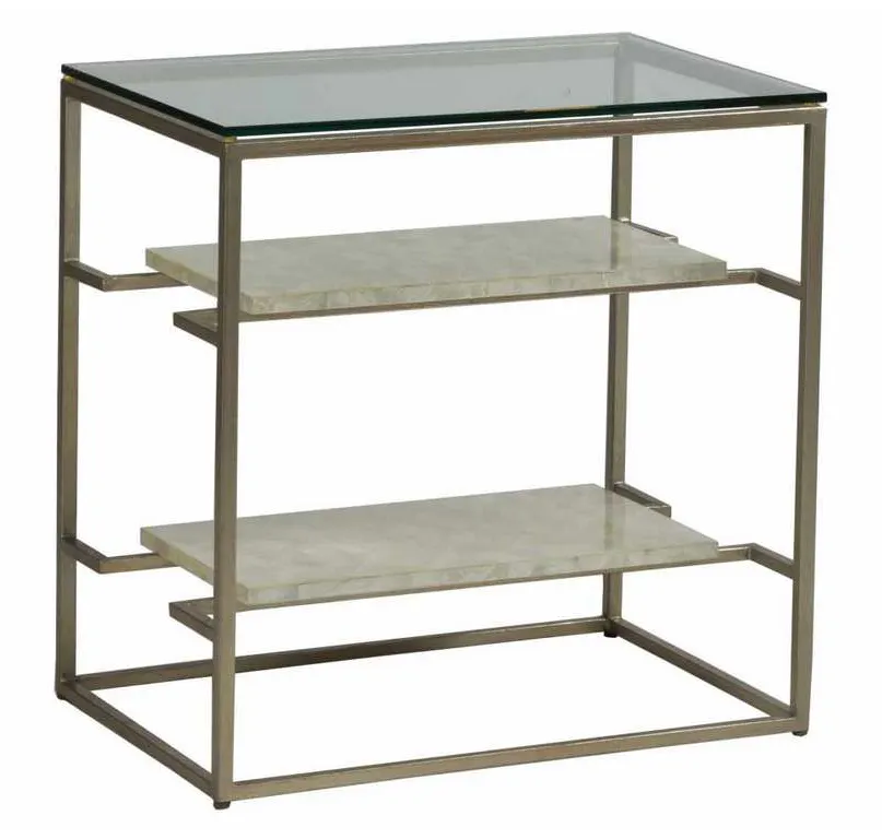Artistica Home 2156-955C Signature Designs Cumulus Capiz Tier Table Artistica Home 2156-955C Signature Designs Cumulus Capiz Tier Table
