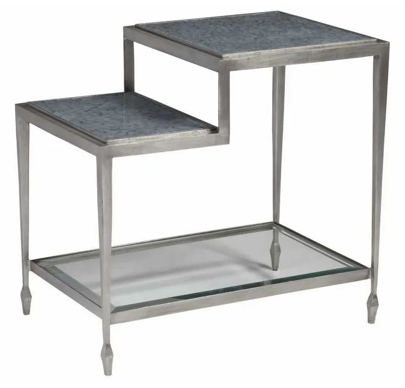 Artistica Home 2213-955C Signature Designs Sashay Silver Rectangular End Table Artistica Home 2213-955C Signature Designs Sashay Silver Rectangular End Table