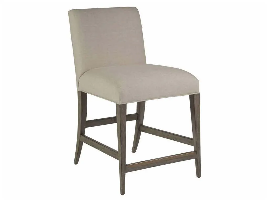 Artistica Home 2220-895-41-01 Cohesion Program Madox Upholstered Low Back Counter Stool