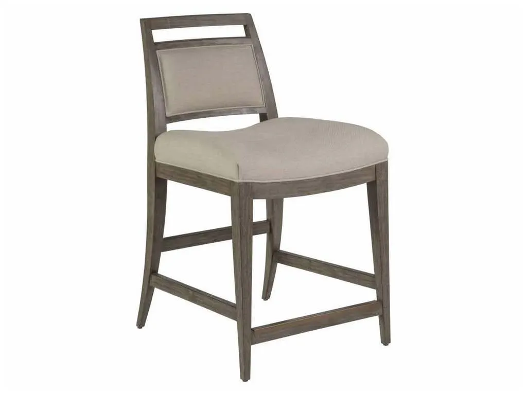 Artistica Home 2222-895-41 Cohesion Program Nico Upholstered Counter Stool