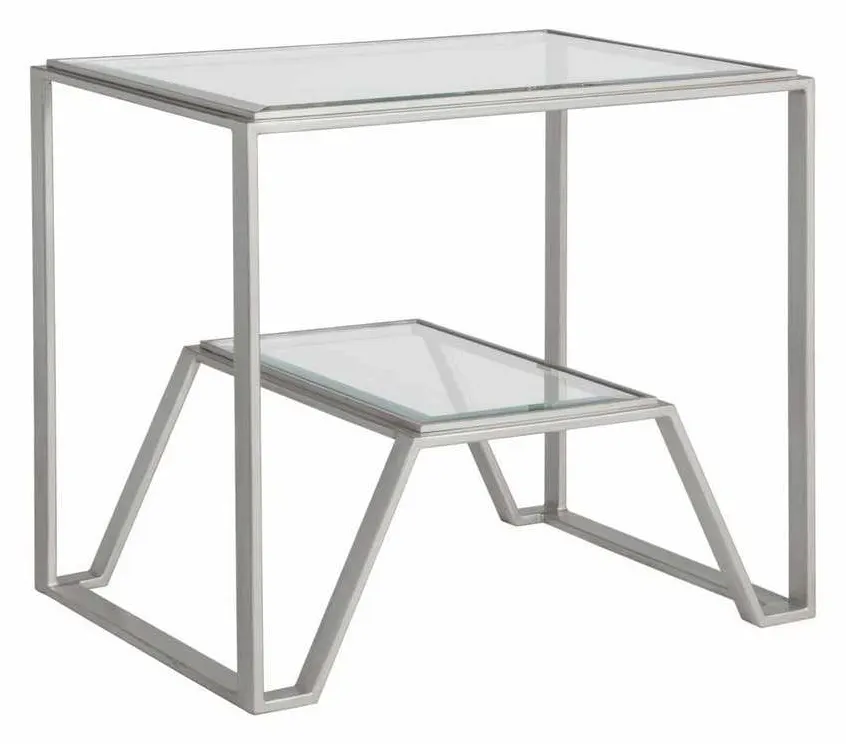 Artistica Home 2230-955-46 Metal Designs Byron Rectangular End Table Artistica Home 2230-955-46 Metal Designs Byron Rectangular End Table