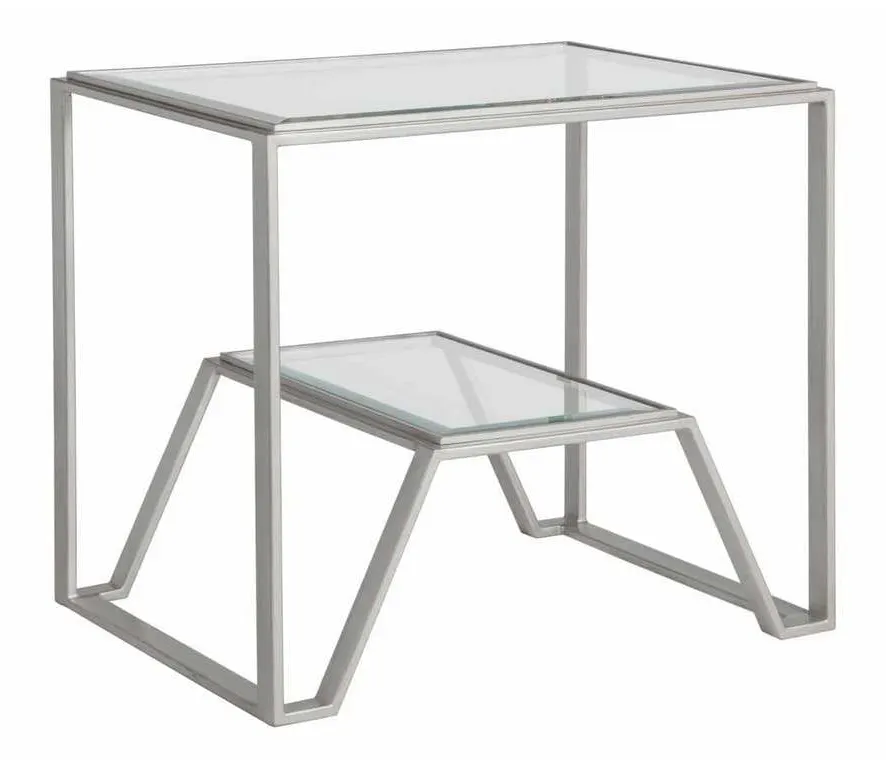 Artistica Home 2230-955-46 Metal Designs Byron Rectangular End Table Artistica Home 2230-955-46 Metal Designs Byron Rectangular End Table