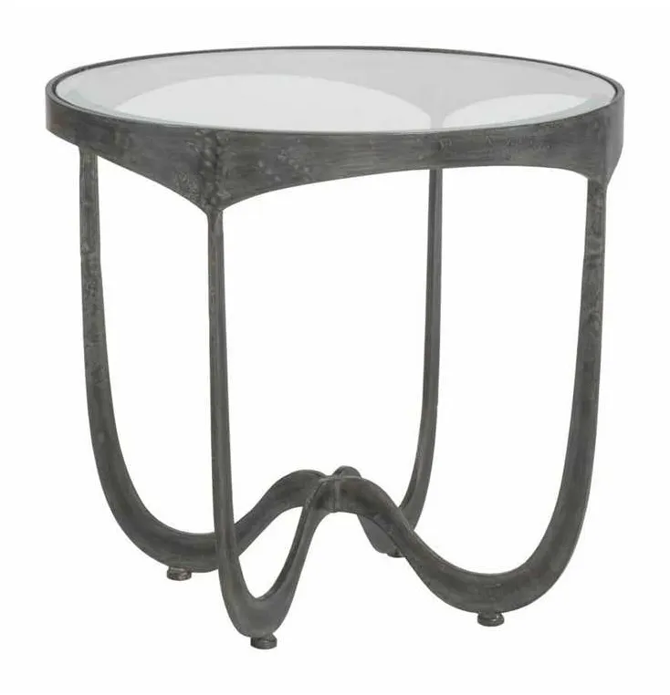 Artistica Home 2232-953-44 Metal Designs Sophie Round End Table Artistica Home 2232-953-44 Metal Designs Sophie Round End Table