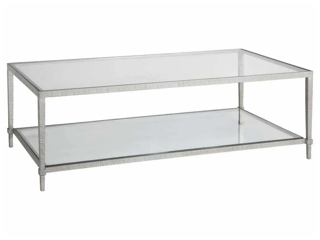 Artistica Home 2233-945-46 Metal Designs Claret Rectangular Cocktail Table