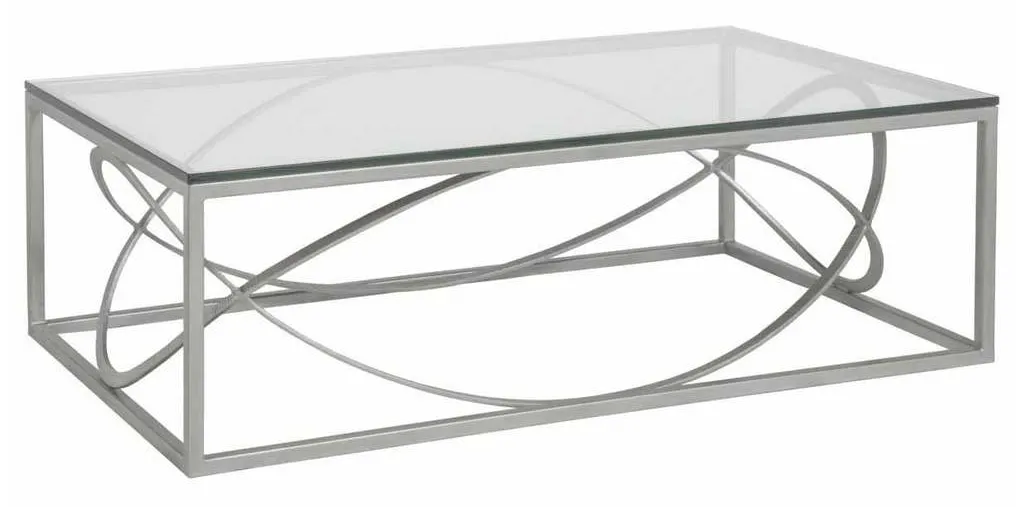 Artistica Home 2234-945-46 Metal Designs Ellipse Rectangular Cocktail Table Artistica Home 2234-945-46 Metal Designs Ellipse Rectangular Cocktail Table