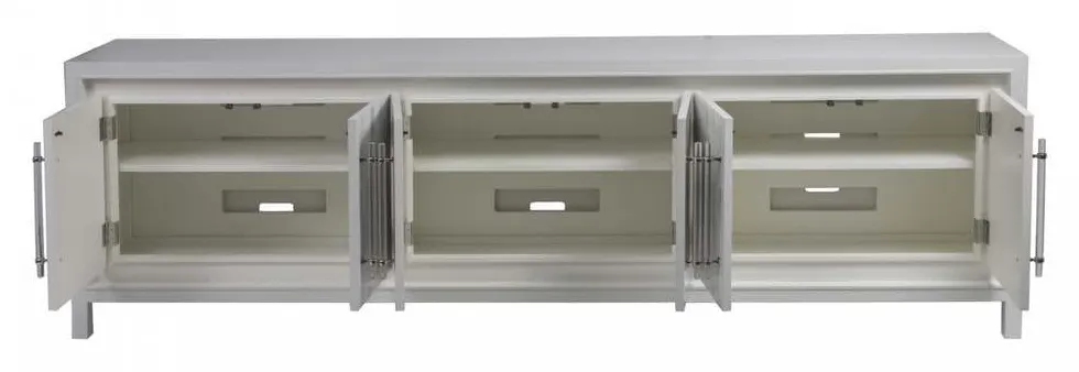 Artistica Home 2267-908 Signature Designs Elation White Long Media Console Artistica Home 2267-908 Signature Designs Elation White Long Media Console