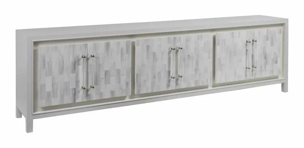 Artistica Home 2267-908 Signature Designs Elation White Long Media Console Artistica Home 2267-908 Signature Designs Elation White Long Media Console