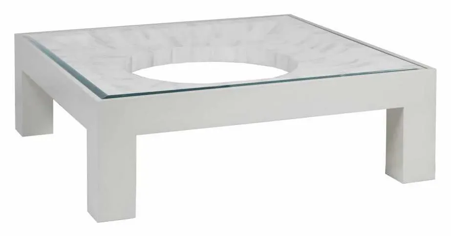 Artistica Home 2267-947 Signature Designs Elation White Square Cocktail Table Artistica Home 2267-947 Signature Designs Elation White Square Cocktail Table