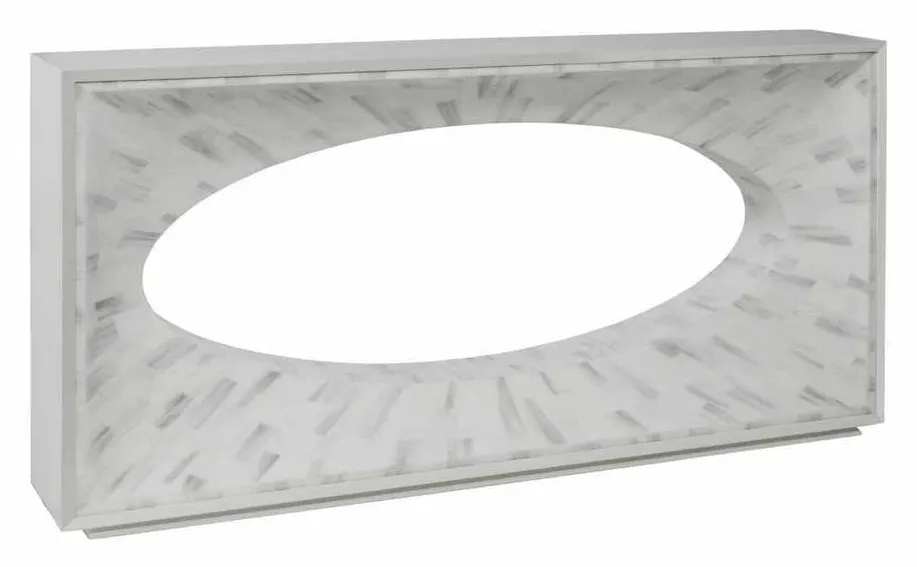 Artistica Home 2267-966 Signature Designs Elation White Console Artistica Home 2267-966 Signature Designs Elation White Console