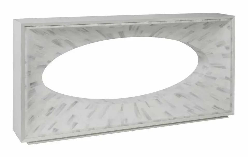 Artistica Home 2267-966 Signature Designs Elation White Console Artistica Home 2267-966 Signature Designs Elation White Console