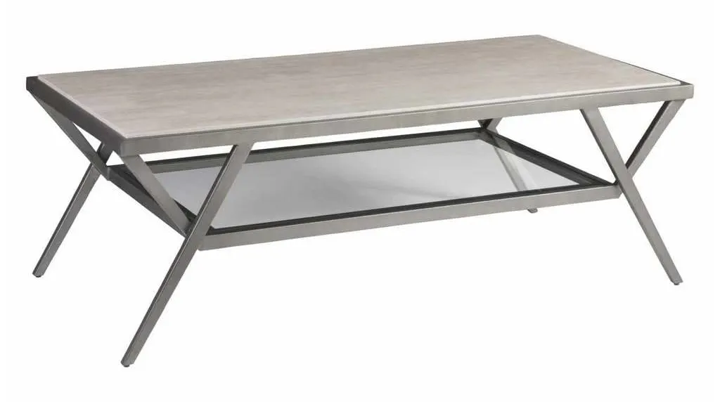 Artistica Home 2273-945 Signature Designs Adamo Silver Gray Cocktail Table Artistica Home 2273-945 Signature Designs Adamo Silver Gray Cocktail Table