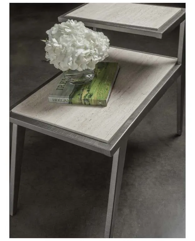 Artistica Home 2273-955 Signature Designs Adamo Silver Gray Side Table Artistica Home 2273-955 Signature Designs Adamo Silver Gray Side Table