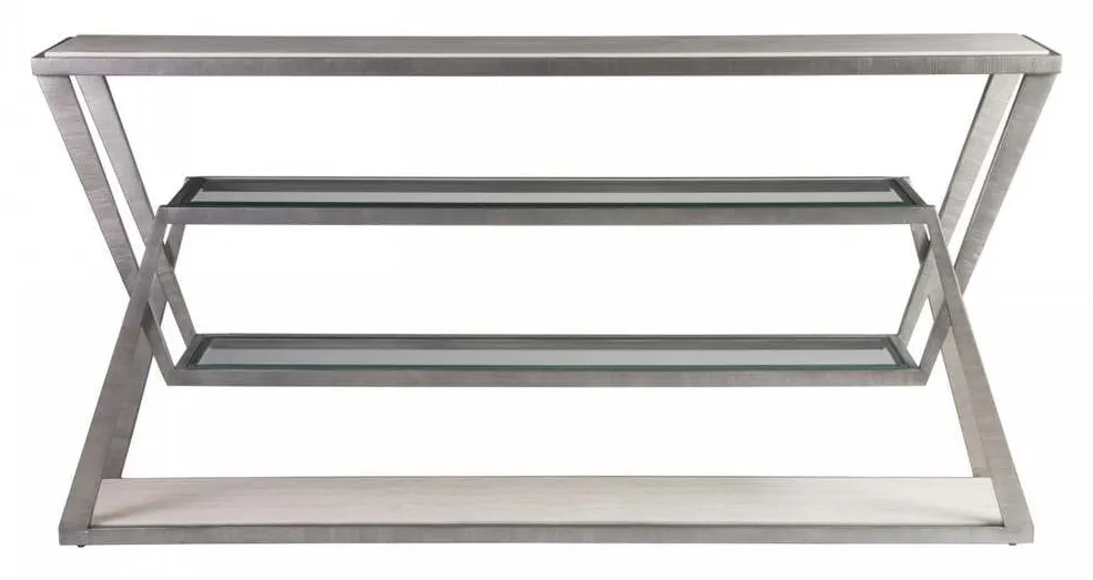 Artistica Home 2273-966 Signature Designs Adamo Silver Gray Console Artistica Home 2273-966 Signature Designs Adamo Silver Gray Console