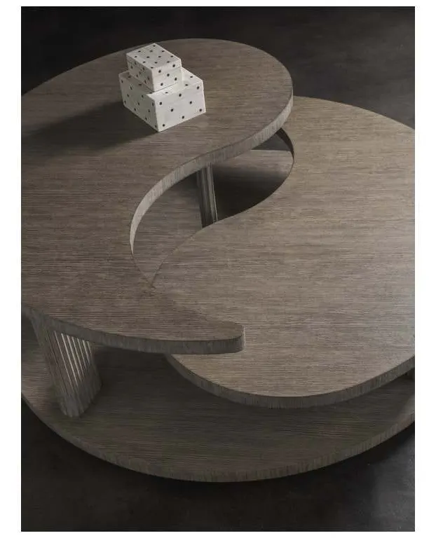 Artistica Home 2285-943 Signature Designs Yin Yang Round Cocktail Table Artistica Home 2285-943 Signature Designs Yin Yang Round Cocktail Table