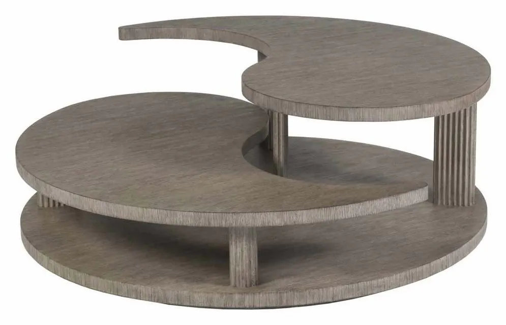 Artistica Home 2285-943 Signature Designs Yin Yang Round Cocktail Table Artistica Home 2285-943 Signature Designs Yin Yang Round Cocktail Table