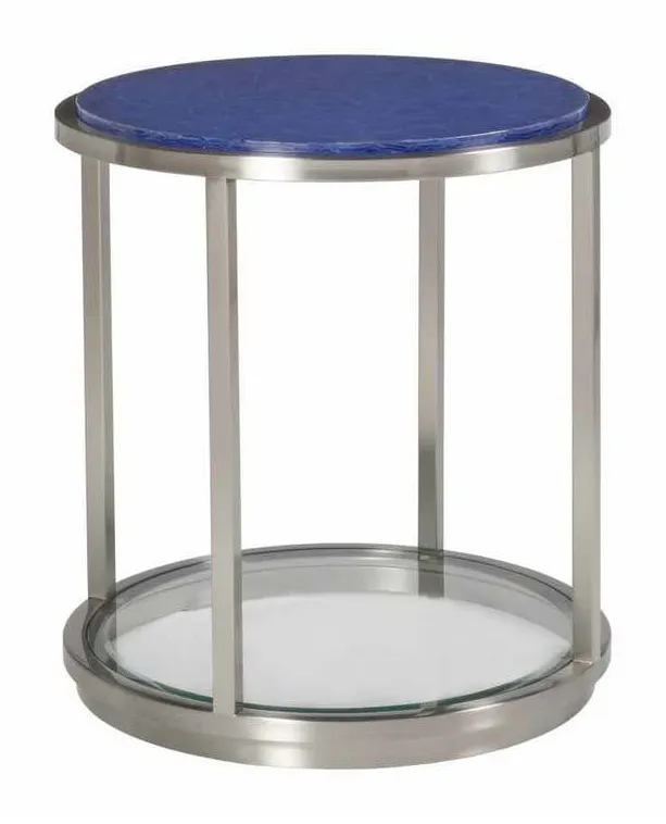 Artistica Home 2288-953 Signature Designs Ultramarine Round End Table Artistica Home 2288-953 Signature Designs Ultramarine Round End Table