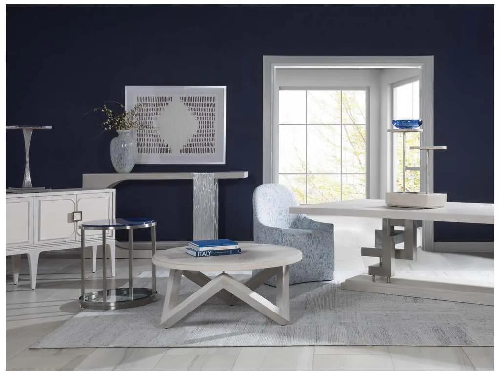 Artistica Home 2288-953 Signature Designs Ultramarine Round End Table Artistica Home 2288-953 Signature Designs Ultramarine Round End Table
