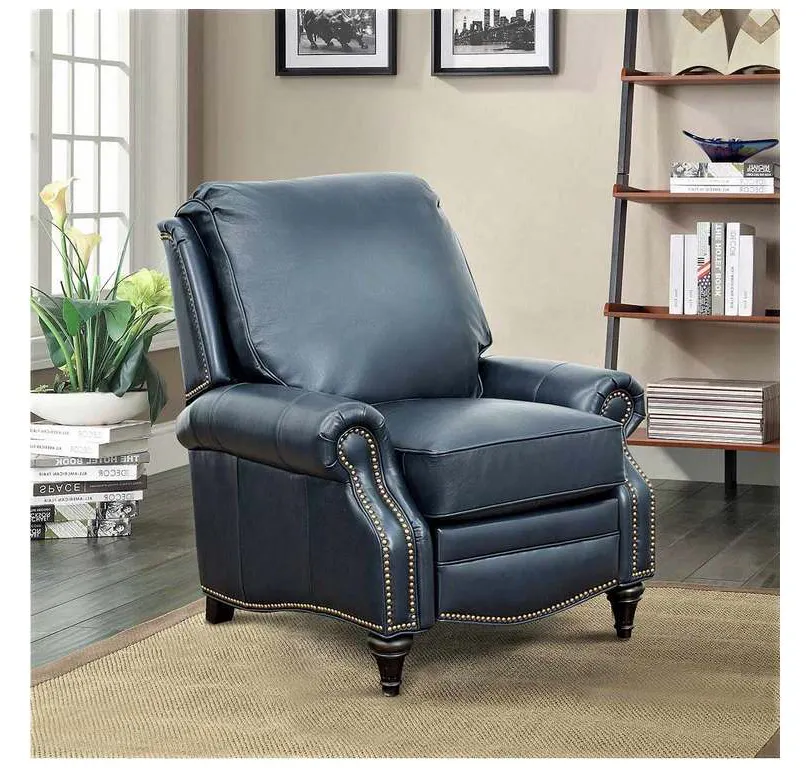 BarcaLounger 7-2160-5700-47 Avery Low Leg Recliner Shoreham Blue BarcaLounger 7-2160-5700-47 Avery Low Leg Recliner Shoreham Blue