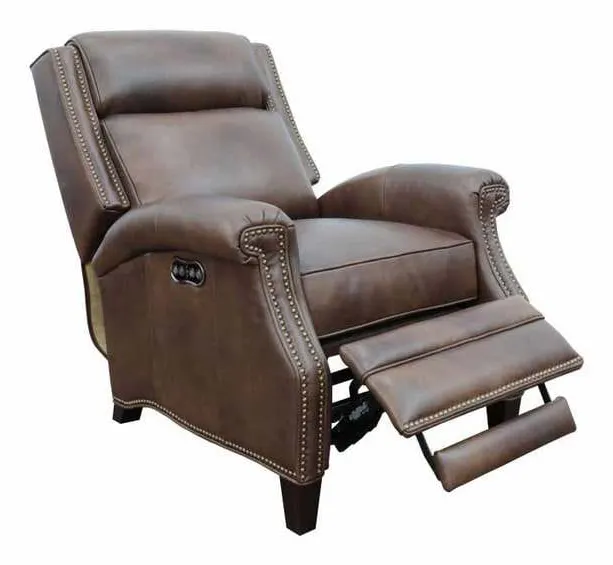 BarcaLounger 9PH-3286-5460-85 Barrett Power Recline Worthington Cognac BarcaLounger 9PH-3286-5460-85 Barrett Power Recline Worthington Cognac