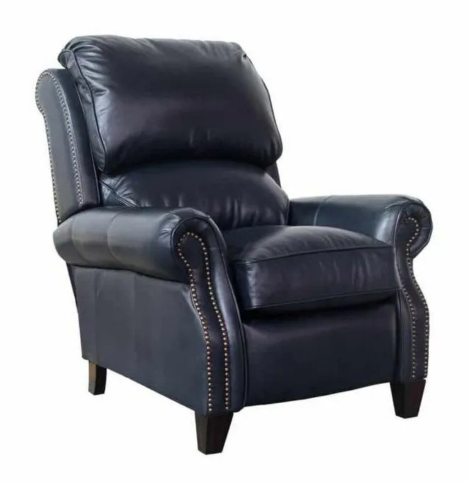 BarcaLounger 7-4440-5700-47 Churchill Low Leg Recliner Shoreham Blue BarcaLounger 7-4440-5700-47 Churchill Low Leg Recliner Shoreham Blue