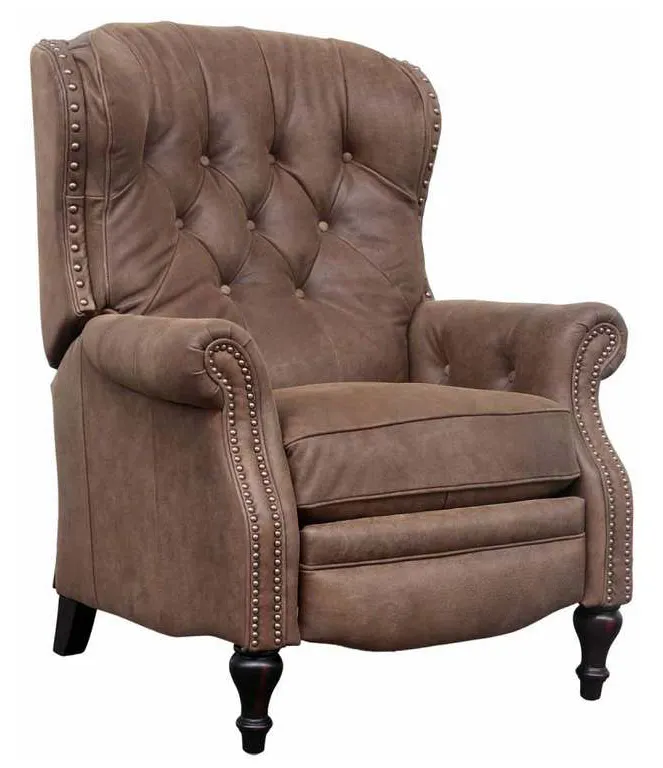 BarcaLounger 7-4733-5621-88 Kendall Low Leg Recliner Dark Sanded Bomber BarcaLounger 7-4733-5621-88 Kendall Low Leg Recliner Dark Sanded Bomber