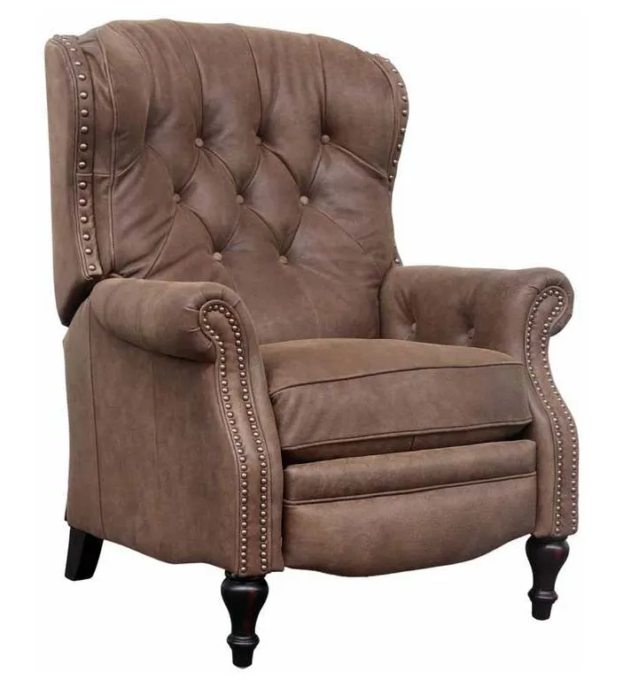 BarcaLounger 7-4733-5621-88 Kendall Low Leg Recliner Dark Sanded Bomber BarcaLounger 7-4733-5621-88 Kendall Low Leg Recliner Dark Sanded Bomber