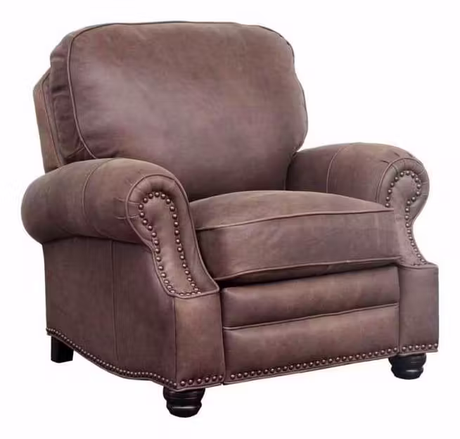 BarcaLounger 7-4727-5621-88 Longhorn Low Leg Recliner Dark Sanded Bomber BarcaLounger 7-4727-5621-88 Longhorn Low Leg Recliner Dark Sanded Bomber