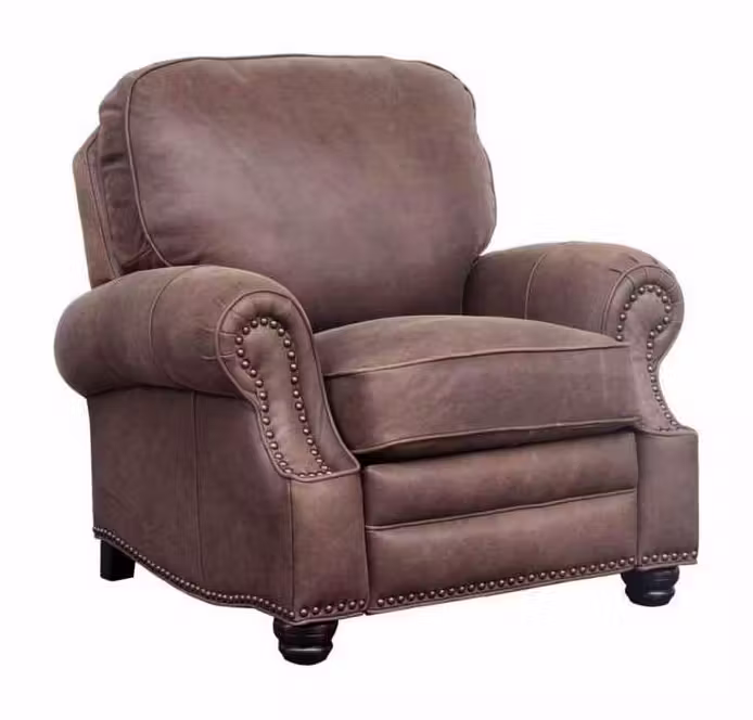 BarcaLounger 7-4727-5621-88 Longhorn Low Leg Recliner Dark Sanded Bomber BarcaLounger 7-4727-5621-88 Longhorn Low Leg Recliner Dark Sanded Bomber