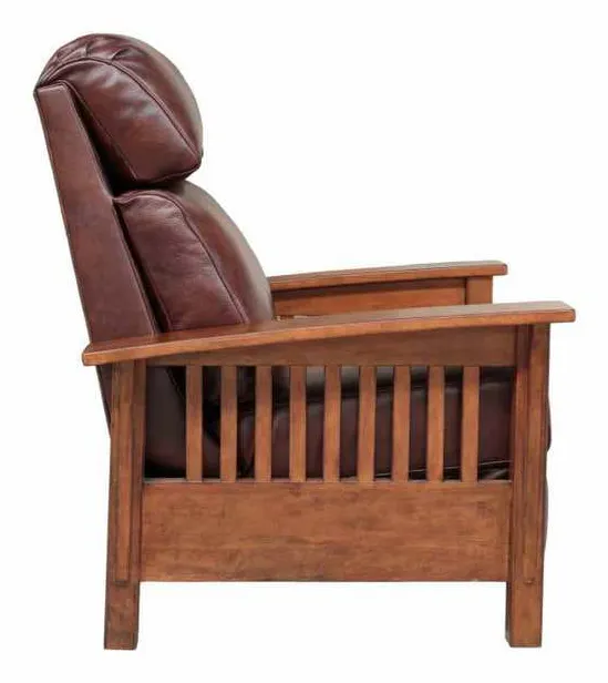 BarcaLounger 7-3323-5702-87 Mission Low Leg Recliner Wenlock Fudge BarcaLounger 7-3323-5702-87 Mission Low Leg Recliner Wenlock Fudge