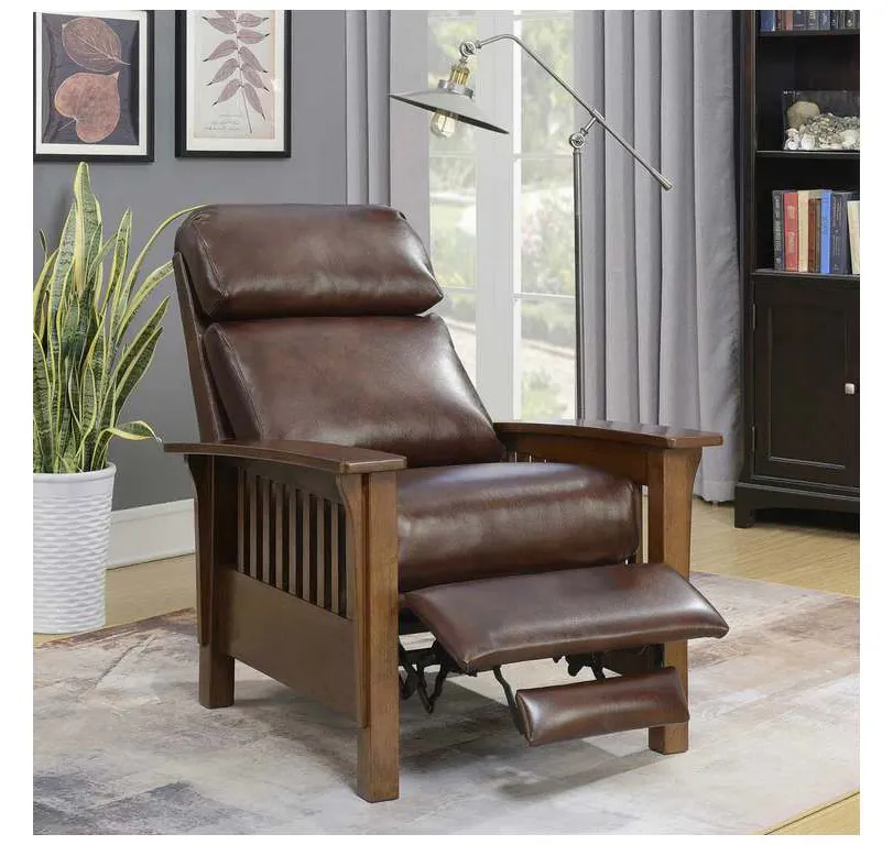 BarcaLounger 7-3323-5702-87 Mission Low Leg Recliner Wenlock Fudge BarcaLounger 7-3323-5702-87 Mission Low Leg Recliner Wenlock Fudge