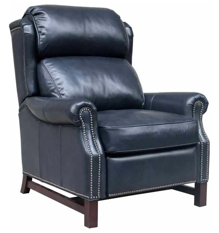 BarcaLounger 7-3164-5700-47 Thornfield Low Leg Recliner Shoreham Blue BarcaLounger 7-3164-5700-47 Thornfield Low Leg Recliner Shoreham Blue