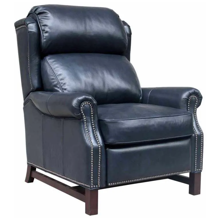 BarcaLounger 7-3164-5700-47 Thornfield Low Leg Recliner Shoreham Blue BarcaLounger 7-3164-5700-47 Thornfield Low Leg Recliner Shoreham Blue