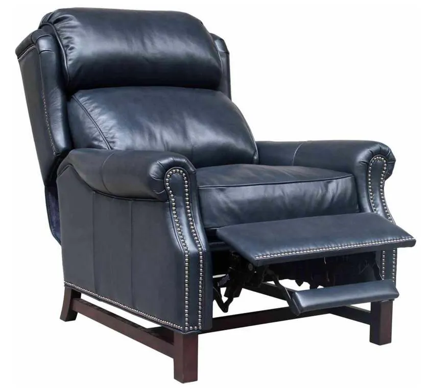 BarcaLounger 7-3164-5700-47 Thornfield Low Leg Recliner Shoreham Blue BarcaLounger 7-3164-5700-47 Thornfield Low Leg Recliner Shoreham Blue
