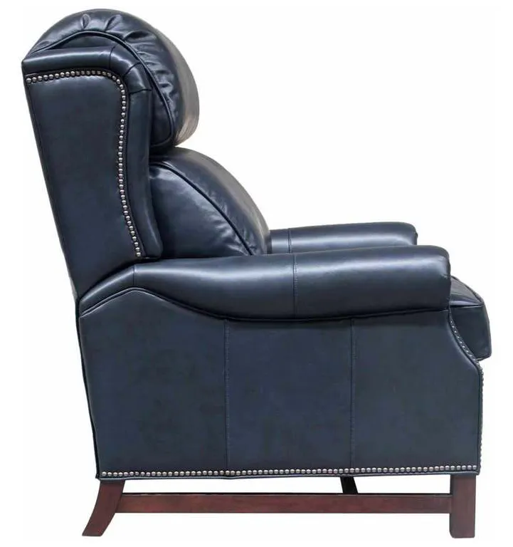 BarcaLounger 7-3164-5700-47 Thornfield Low Leg Recliner Shoreham Blue BarcaLounger 7-3164-5700-47 Thornfield Low Leg Recliner Shoreham Blue