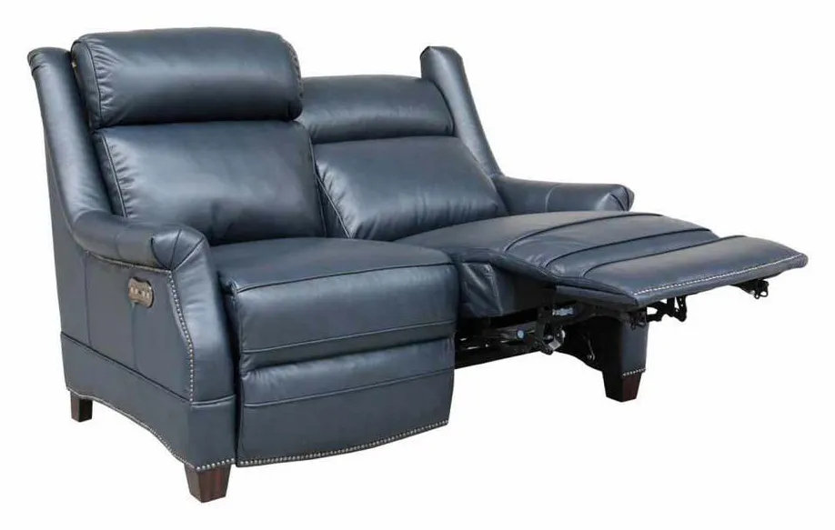 BarcaLounger 29PH-3324-5700-47 Warrendale Power Recline Loveseat Shoreham Blue BarcaLounger 29PH-3324-5700-47 Warrendale Power Recline Loveseat Shoreham Blue