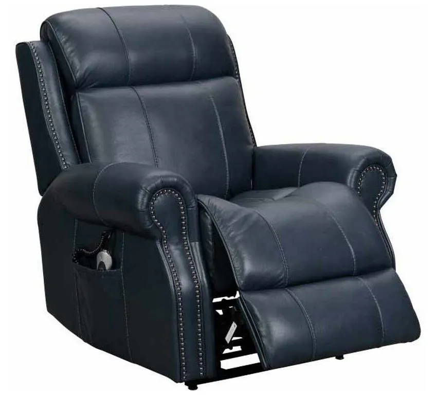 BarcaLounger 23PHL-3632-3708-47 Langston Lux Lift Power Recliner Venzia Blue BarcaLounger 23PHL-3632-3708-47 Langston Lux Lift Power Recliner Venzia Blue