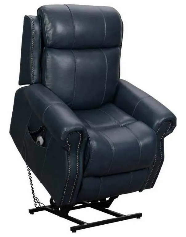 BarcaLounger 23PHL-3632-3708-47 Langston Lux Lift Power Recliner Venzia Blue BarcaLounger 23PHL-3632-3708-47 Langston Lux Lift Power Recliner Venzia Blue