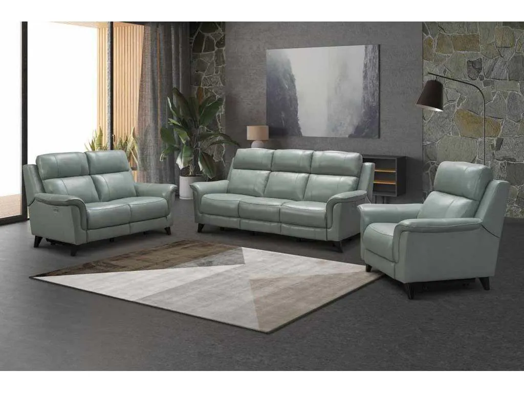 BarcaLounger 29PH-3716-3729-45  Kester Power Recline Loveseat Lorenzo Mint