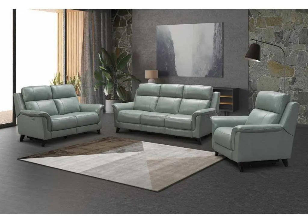 BarcaLounger 9PH-3716-3729-45 Kester Power Recline Recliner Lorenzo Mint BarcaLounger 9PH-3716-3729-45 Kester Power Recline Recliner Lorenzo Mint