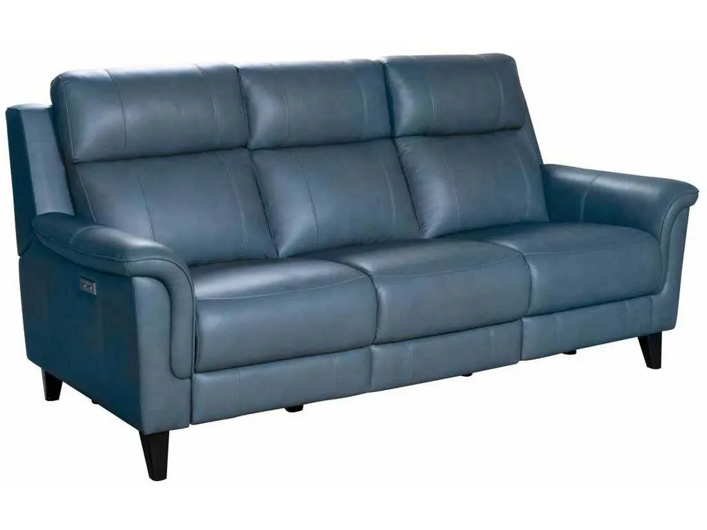 BarcaLounger 39PH-3716-3727-44  Kester Power Recline Sofa Masen Bluegray