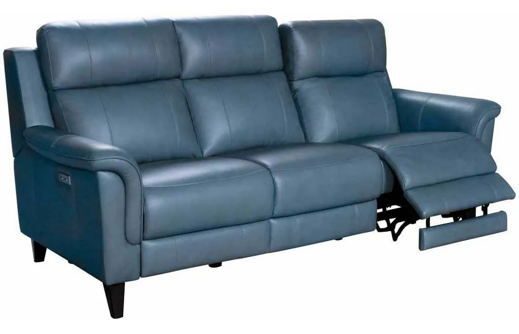 BarcaLounger 39PH-3716-3727-44 Kester Power Recline Sofa Masen Bluegray BarcaLounger 39PH-3716-3727-44 Kester Power Recline Sofa Masen Bluegray