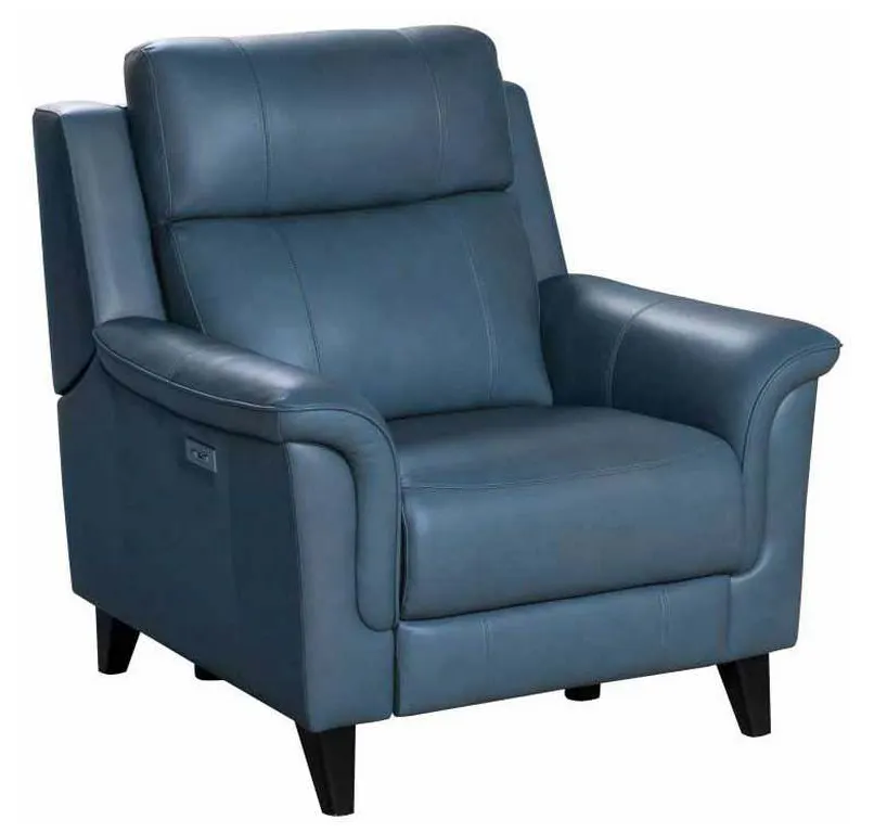 BarcaLounger 9PH-3716-3727-44 Kester Power Recline Recliner Masen Bluegray BarcaLounger 9PH-3716-3727-44 Kester Power Recline Recliner Masen Bluegray