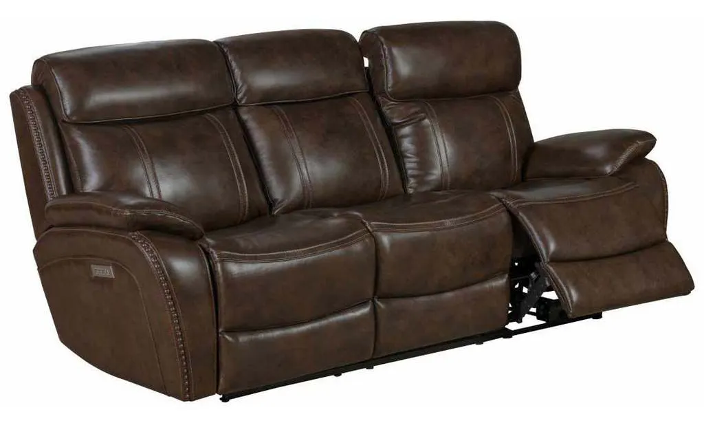 BarcaLounger 39PH-3703-3713-86 Sandover Power Recline Sofa Tri Tone Chocolate BarcaLounger 39PH-3703-3713-86 Sandover Power Recline Sofa Tri Tone Chocolate