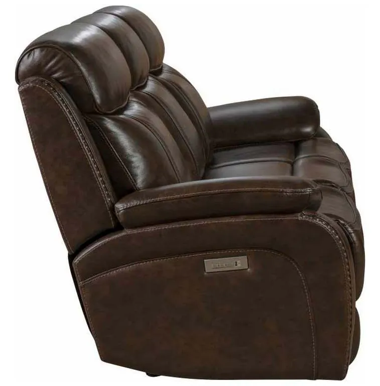 BarcaLounger 39PH-3703-3713-86 Sandover Power Recline Sofa Tri Tone Chocolate BarcaLounger 39PH-3703-3713-86 Sandover Power Recline Sofa Tri Tone Chocolate
