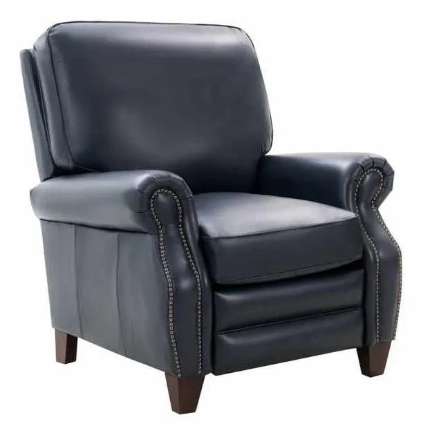 BarcaLounger 7-4490-5708-45 Briarwood Low Leg Recliner Barone Navy Blue BarcaLounger 7-4490-5708-45 Briarwood Low Leg Recliner Barone Navy Blue