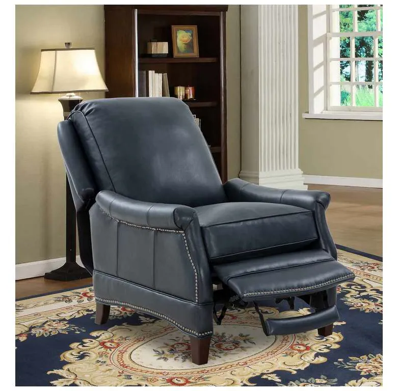 BarcaLounger 7-3056-5708-45 Ashebrooke Low Leg Recliner Barone Navy Blue BarcaLounger 7-3056-5708-45 Ashebrooke Low Leg Recliner Barone Navy Blue