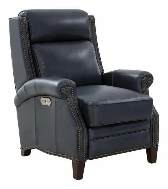 BarcaLounger 9PH-3286-5708-45 Barrett Power Recline Barone Navy Blue BarcaLounger 9PH-3286-5708-45 Barrett Power Recline Barone Navy Blue