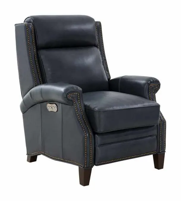 BarcaLounger 9PH-3286-5708-45 Barrett Power Recline Barone Navy Blue BarcaLounger 9PH-3286-5708-45 Barrett Power Recline Barone Navy Blue