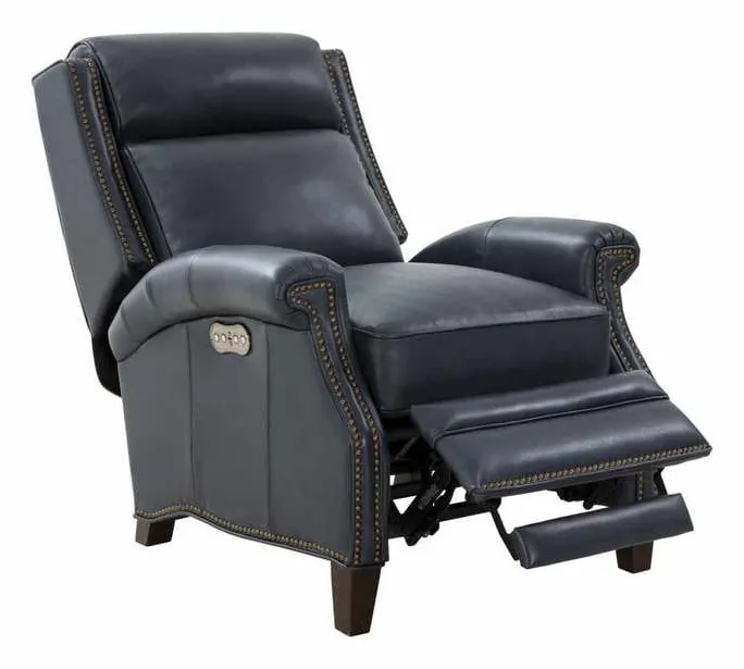 BarcaLounger 9PH-3286-5708-45 Barrett Power Recline Barone Navy Blue BarcaLounger 9PH-3286-5708-45 Barrett Power Recline Barone Navy Blue