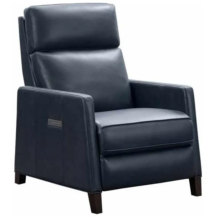 BarcaLounger 9PHL-3093-5708-45 James Low Leg Recliner Barone Navy Blue BarcaLounger 9PHL-3093-5708-45 James Low Leg Recliner Barone Navy Blue